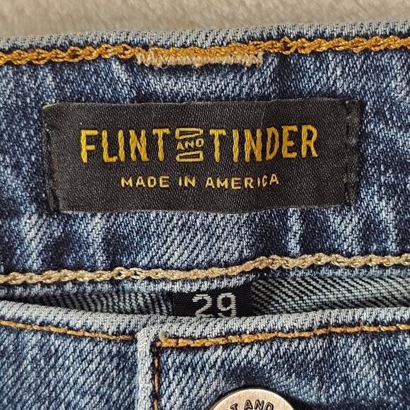 Flint & Tinder Jeans Straight 29 Men’s denim Made in America - Picture 5 of 10